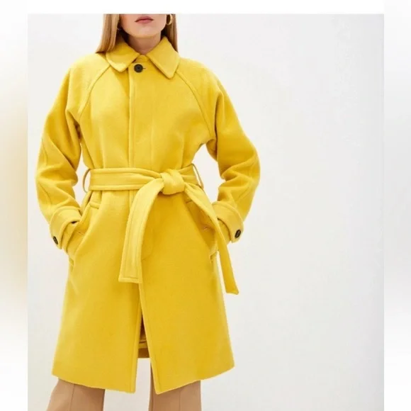 Dvf hot sale wool coat
